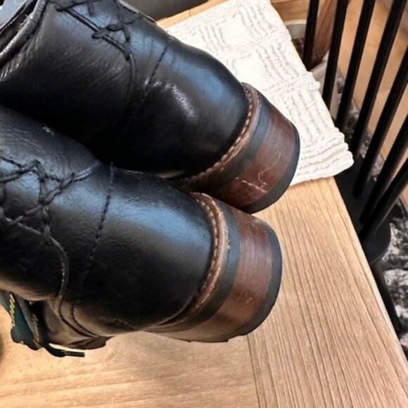 Brown leather Frye Alta Hiker boots - Picture 2 of 3